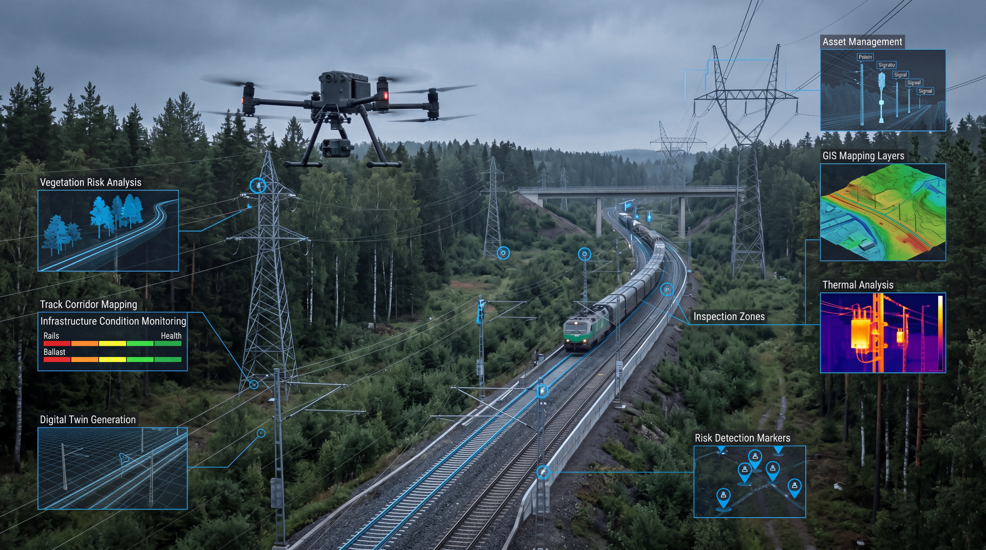 NX Intelligence Platform — situationsbild över infrastruktur och tillgångar